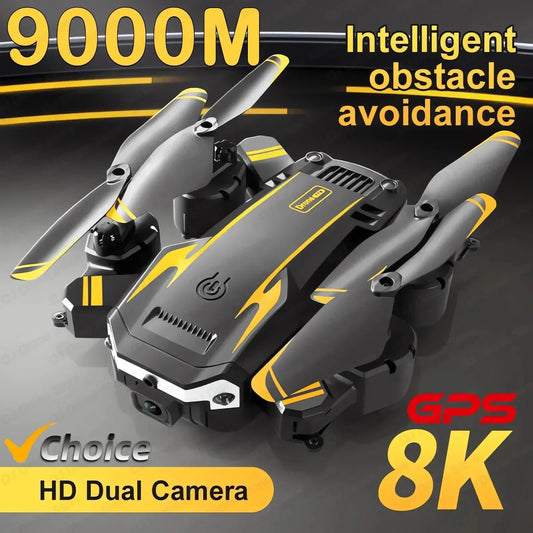 5000M New G6 Professional Foldable Quadcopter Aerial Drone S6 HD Camera GPS RC Helicopter FPV WIFI Obstacle Avoidance Toy Gifts Dropshipman
