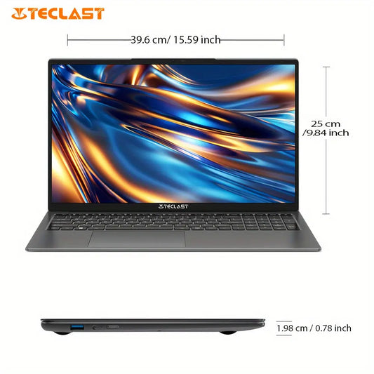 TECLAST F17PLUS Laptop 17.3 Inch, 16GB DDR4 RAM & 512GB M.2 SATA SSD Alder Lake Notebook with Windows 11 Pro Intel N95 (up to 3.40 GHz) Gen 12th CPU, 1600×900 IPS Screen, Full Numeric Keypad and Backlit Keyboard, Supports Office, Lightweight at 1.98kg, 1 Dropshipman